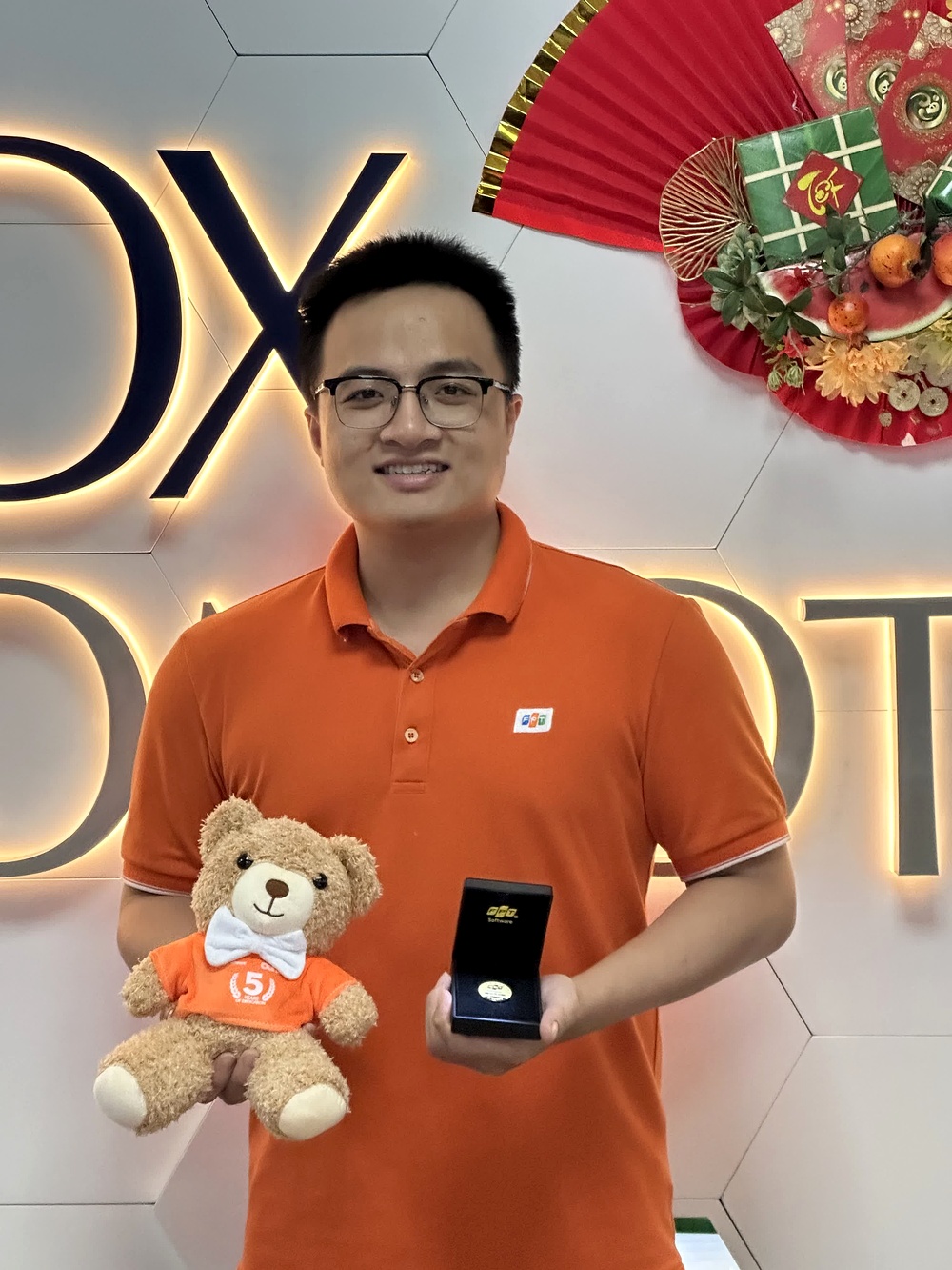 Pham Minh Chien - 5 Years Dedication Recognition at FPT Software